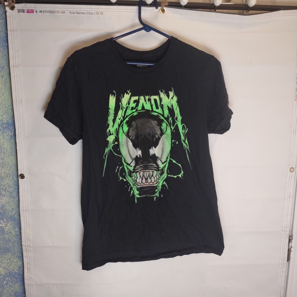Venom Grin Marvel Comics Officially Licensed Adult T Shirt